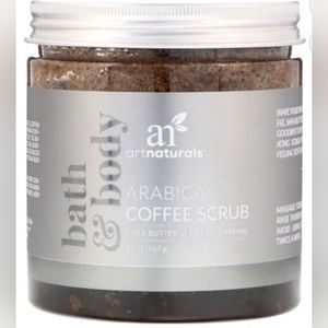 Artnaturals Arabica Coffee Body Scrub (20 Oz / 567g) W/ Rejuvenating Shea Butter
